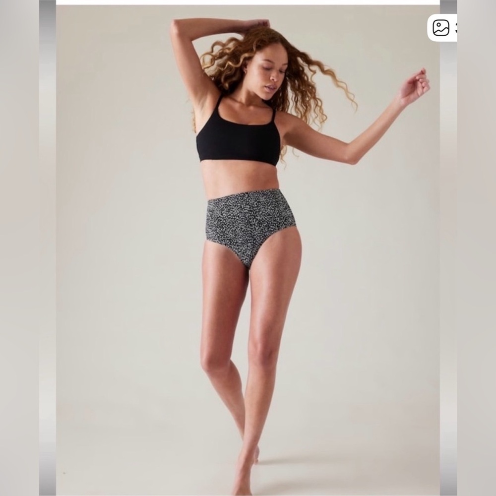 Like New Athleta High Waist Bikini Bottom
